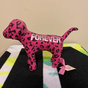 Victoria’s Secret PINK Plush Dog PINK Forever New VS PINK NWT